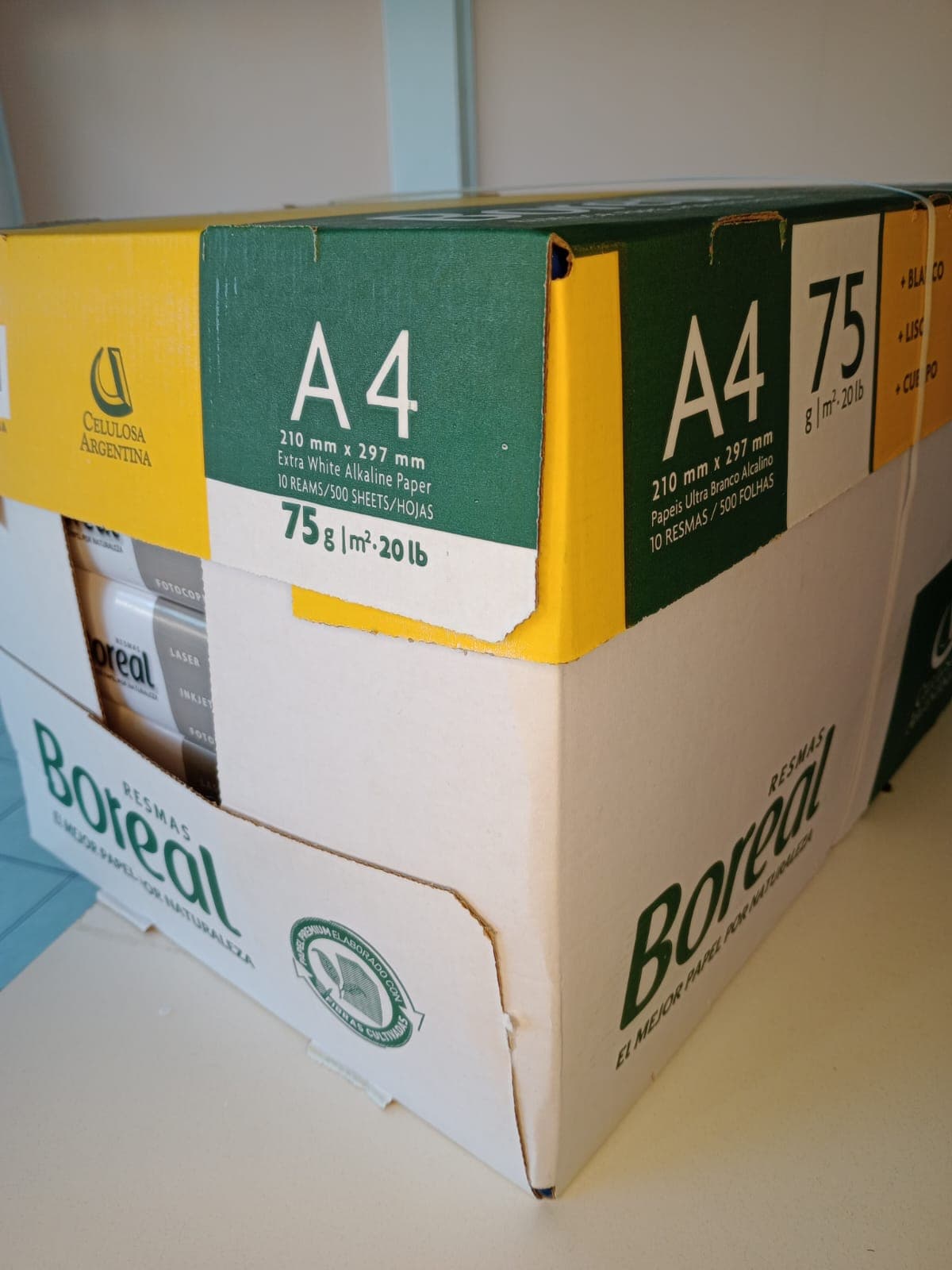 CAJA RESMA BOREAL 75 GR